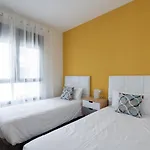 דירה Homeforguest En Residencia De Lujo Con Terraza Y Piscina
